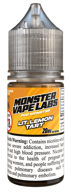 MONSTER VAPE LABS LIT LEMON TART 30ML [SALTNIC]