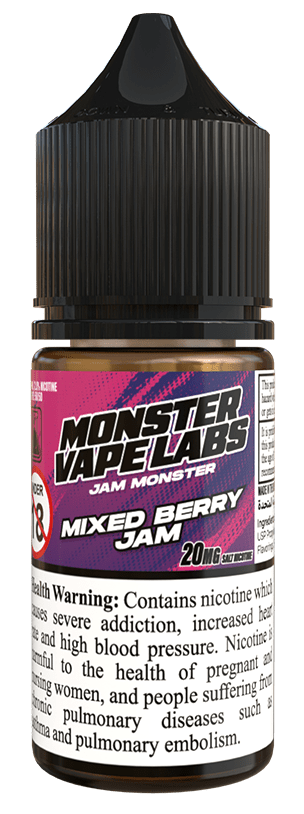 MONSTER VAPE LABS MIXED BERRY JAM 30ML [SALTNIC]
