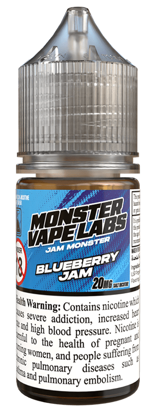 MONSTER VAPE LABS BLUEBERRY JAM 30ML [SALTNIC]