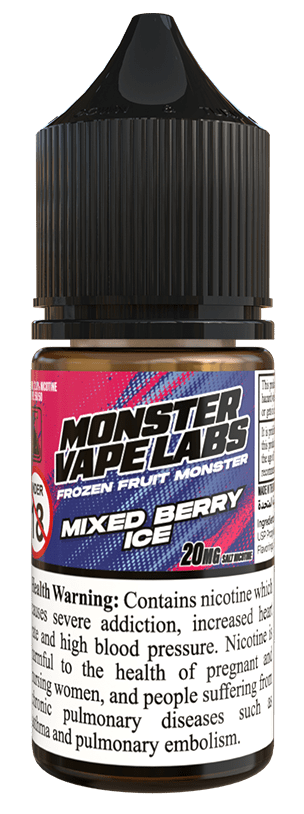 MONSTER VAPE LABS MIXED BERRY ICE 30ML [SALTNIC]