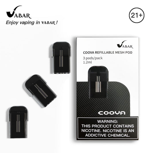 VABAR - COOVA REPLACEMENT PODS (3PCS\PACK)