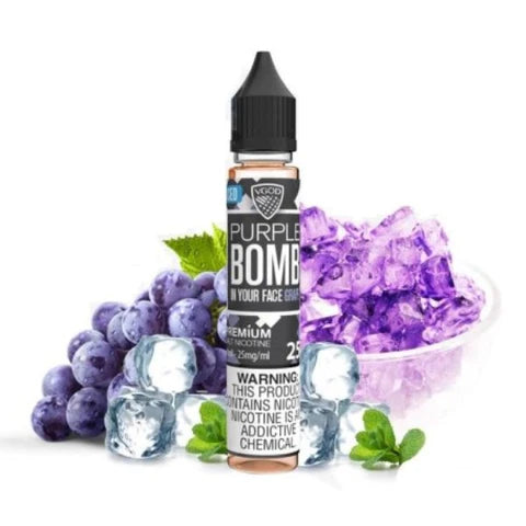 VGOD - PURPLE BOMB ICE 30ML [SALTNIC]