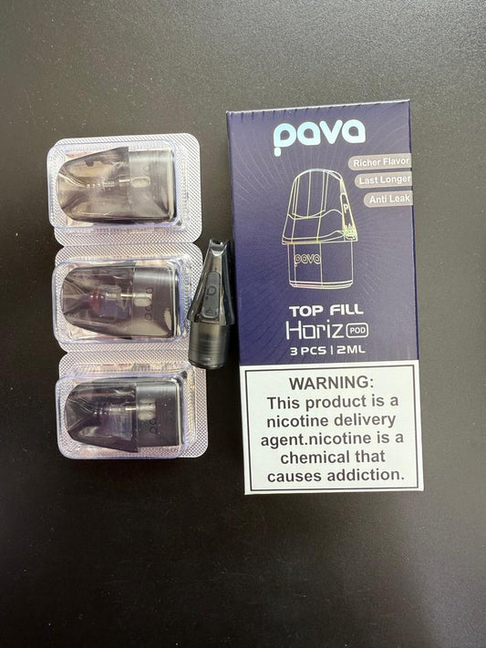 PAVA HORIZ REPLACEMENT PODS 2ml (3PCS\PACK)