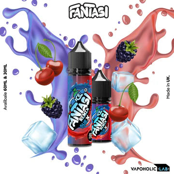 VAPOHOLIC LAB ICE FANTASI BLUE RASPBERRY 30ML [SALTNIC]