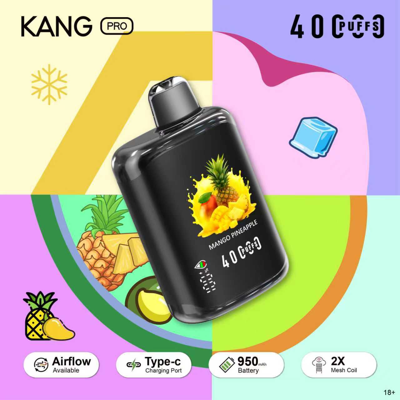 KANG PRO 2B 40000 PUFFS 30MG
