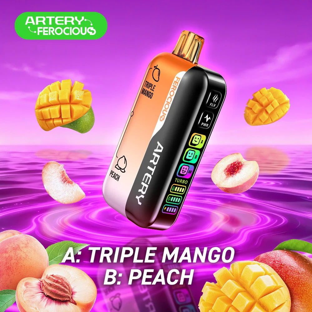ARTERY FEROCIOUS CL6 FUSION 60000 PUFFS 3%