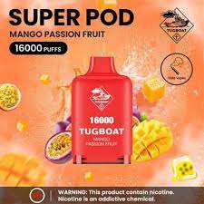 TUGBOAT SUPER POD 16000 PUFFS 5%