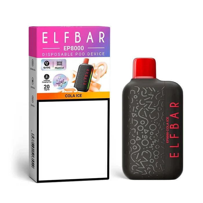 ELFBAR EP8000 PUFFS 20MG