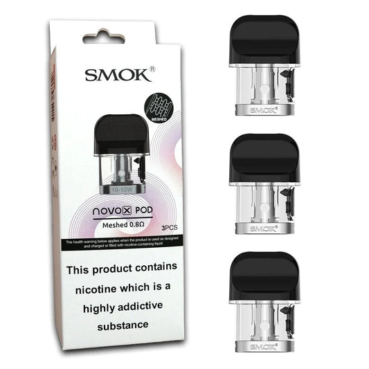 SMOK - NOVO X REPLACEMENT PODS (3PCS\PACK)