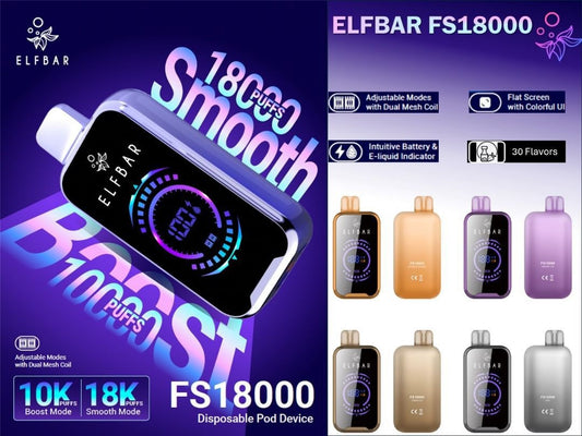 ELFBAR FS18000 PUFFS 5%