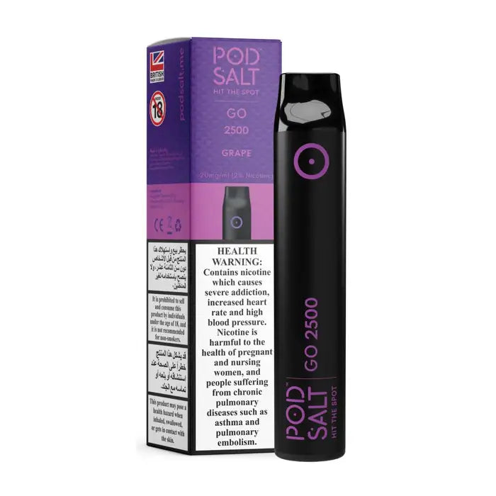 POD SALT GO 2500 PUFFS 2%