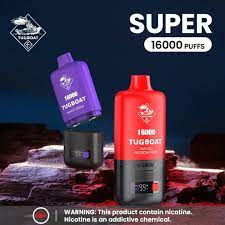 TUGBOAT SUPER POD 16000 PUFFS 5%