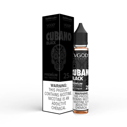 VGOD - CUBANO BLACK 30ML [SALTNIC]