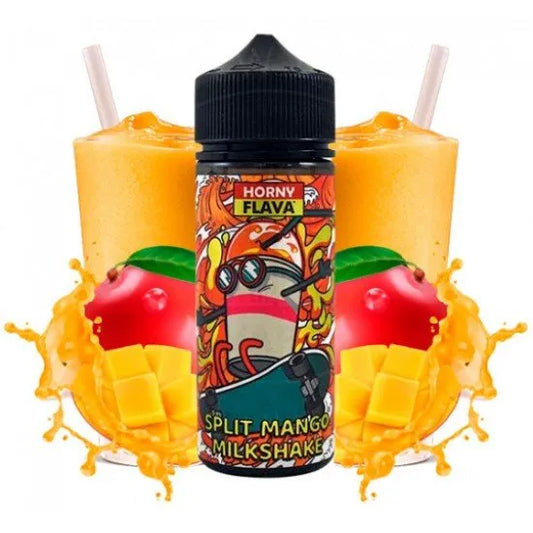 HORNY FLAVA - SPLIT MANGO MILKSHAKE  120ML