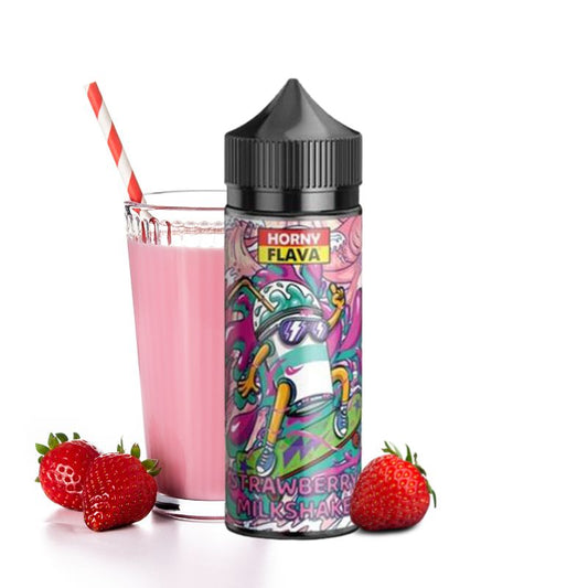 HORNY FLAVA - STRAWBERRY MILKSHAKE 120ML