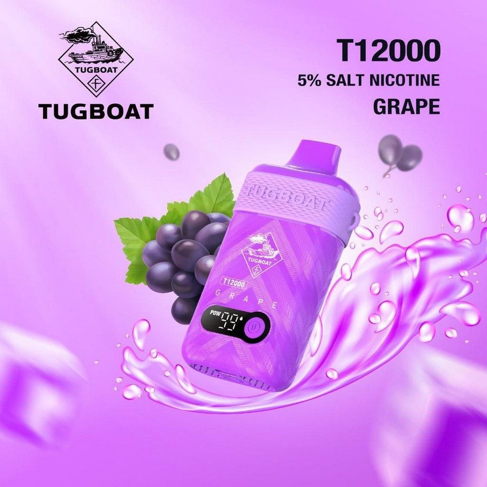 TUGBOAT T12000 DISPOSABLE VAPE 50MG