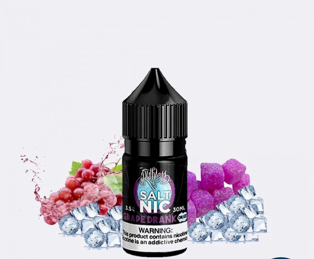 RUTHLESS - GRAPE DRANK ON ICE 30ML [SALTNIC]