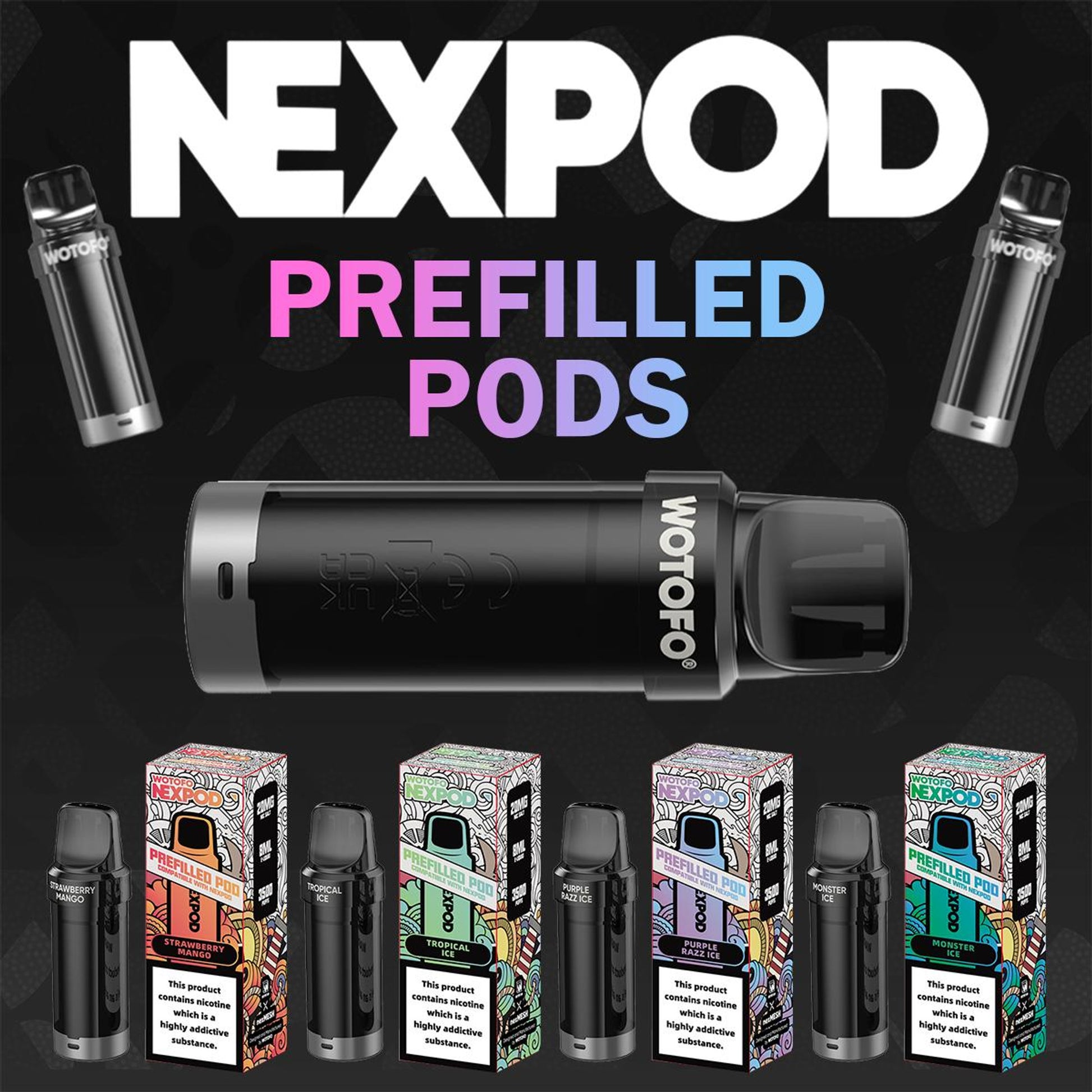 NEXPOD PREFILLED POD 5000 PUFFS Dragon Vape NEXPOD PREFILLED POD 5000 PUFFS Dragon Vape