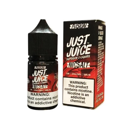 JUST JUICE - FUSION MANGO & BLOOD ORANGE ON ICE 30ML [SALTNIC]